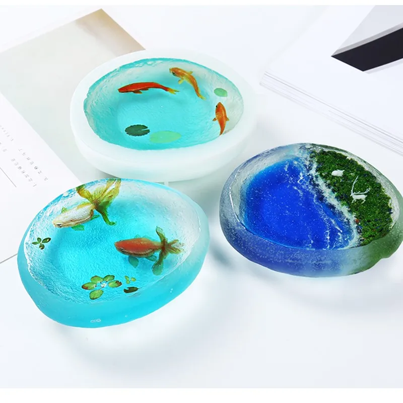 3D łoś grzyb łabędź meduza róża niedźwiedź Mini krajobraz DIY Craft ręcznie robiona biżuteria z żywicy UV epoksydowa biżuteria wypełnienie dekoracji — zdjęcie 4