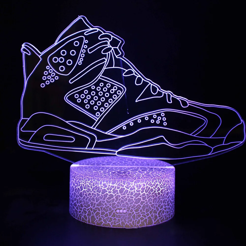 Sports Shoes Children'S Night Light Decoration For Bedroom Backlight Kawaii Led Lights For Room Mood Light Leds Fairy Lights