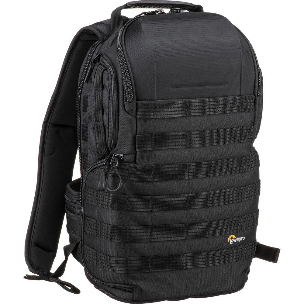 Lowepro protactic bp 350 aw iiショルダーカメラバッグslrカメラバッグラップトップバックパック、全天候型カバー付き13インチノートパソコン