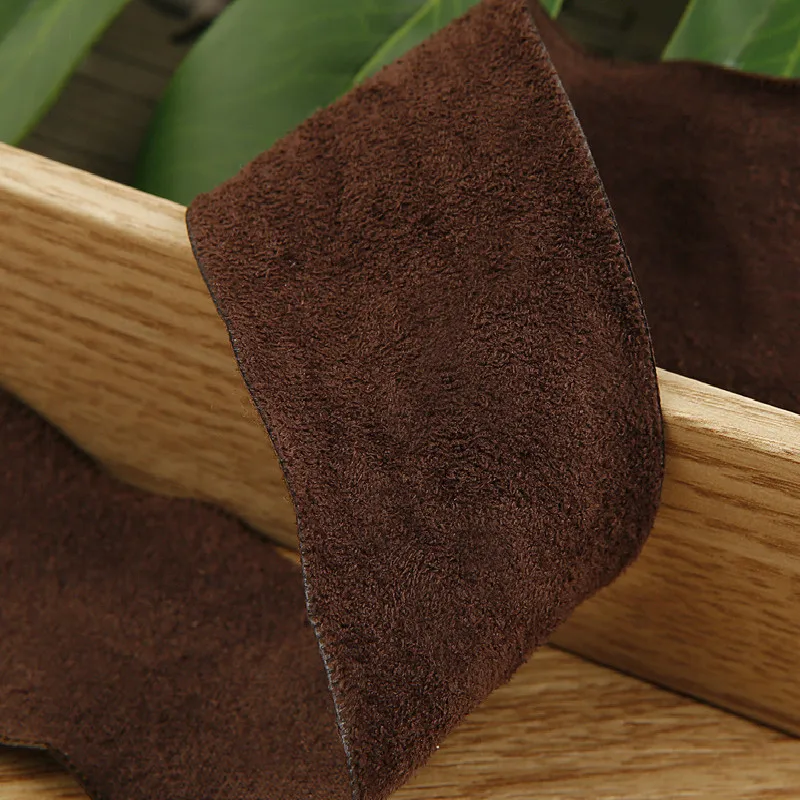 Velvet Suede Cloth Ribbon Vintage Faux Fur Leather For DIY Accessories Wedding Craft Decoration Floral Gift Wrapping 50Yards