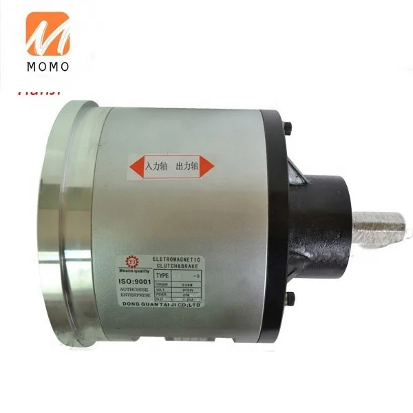 24v electromagnetic clutch and brake group  Factory hot selling single flange electromagnetic clutch and brake combination