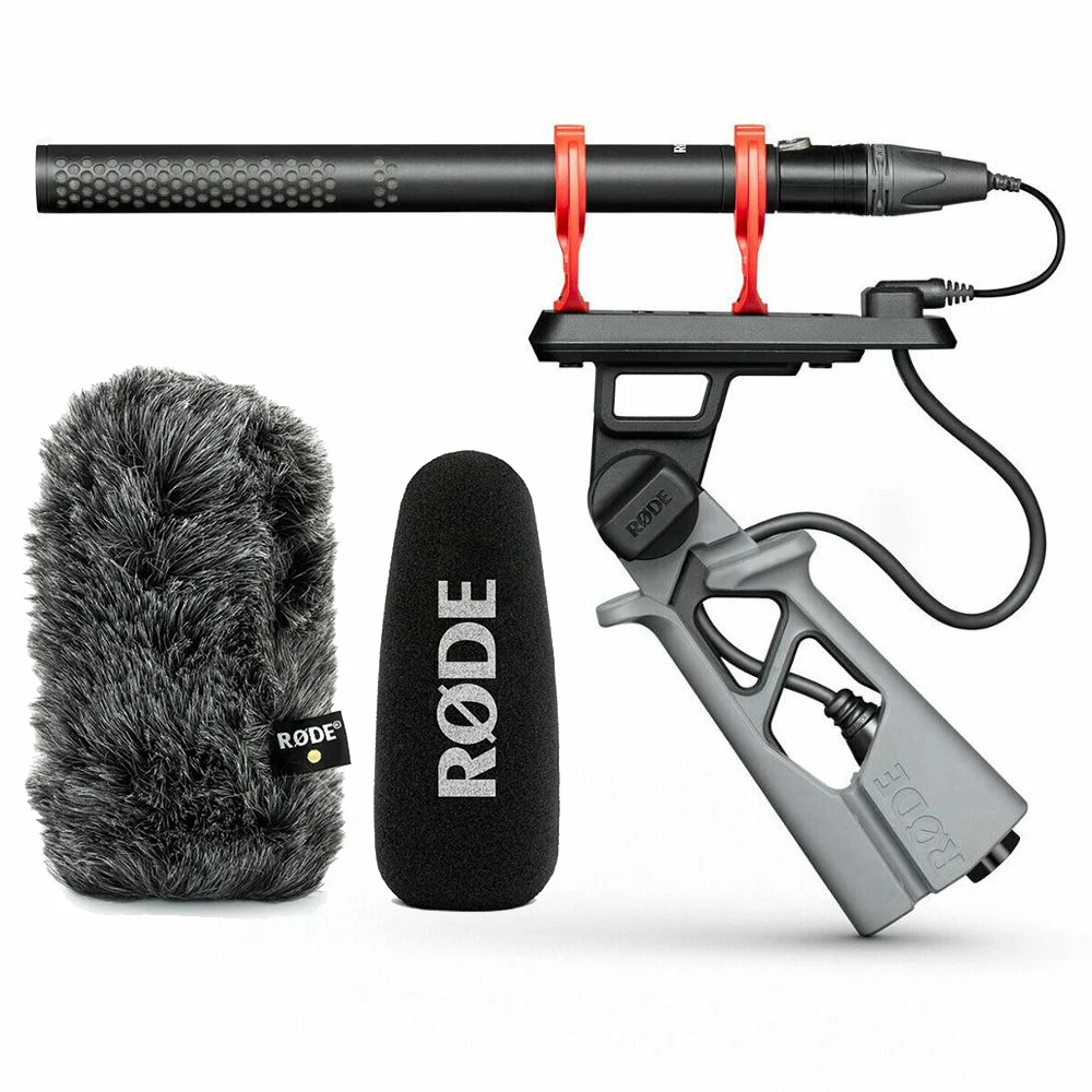 

Rode NTG-5 Microphone Supercardioid Directional Condensador Microfone Location Recording Kit Video Interview MIC