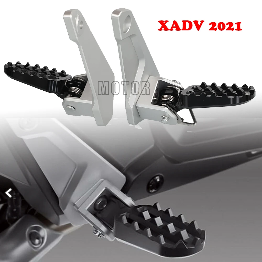 

Scooter Rear set foot pegs Passenger Footpeg Lowering For HONDA X-ADV XADV X ADV 750 XADV750 XADV 750 2021 2022+ Motorcycle CNC