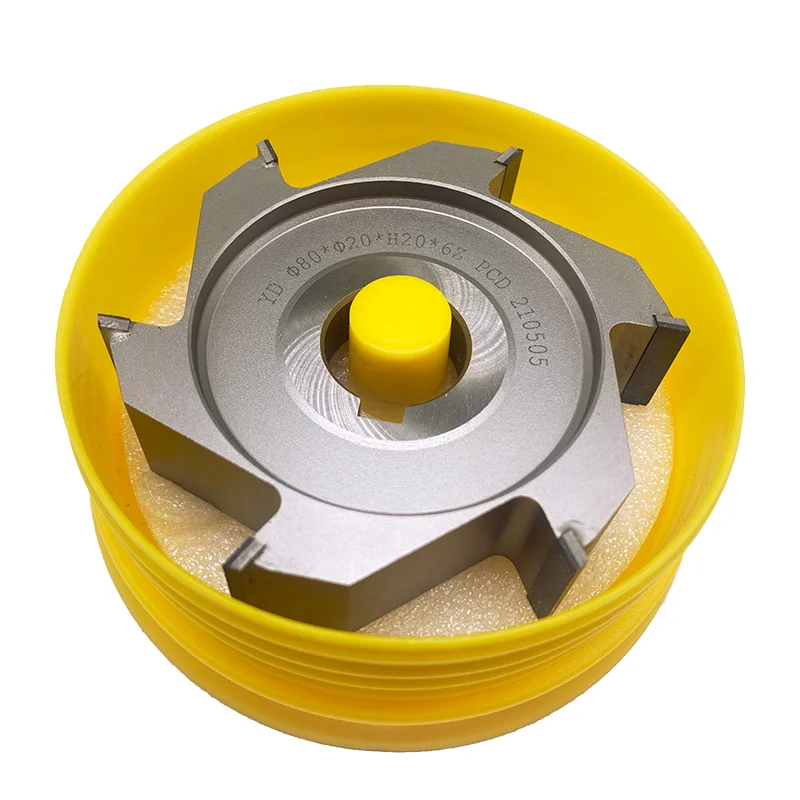 2 قطعة نوع الماس 80x20xH20x6Z PCD قاطع التشذيب الخام لآلة ربط الحواف #6