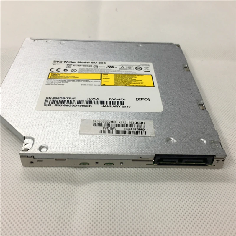 New original 8X DVD Burner 9.5mm Super Slim built-in DVDRW drive MODELL: SU-208 SU-208DB SU-208GB SU-208FB