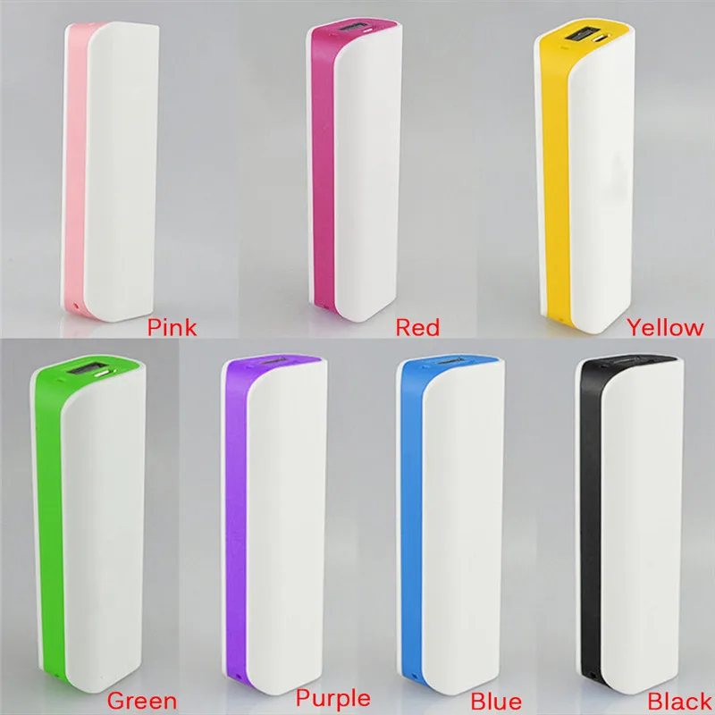 (No Battery) 18650 Power Bank Box Portable Phone Charger DIY Case Power bank USB Pover Power Bank Box