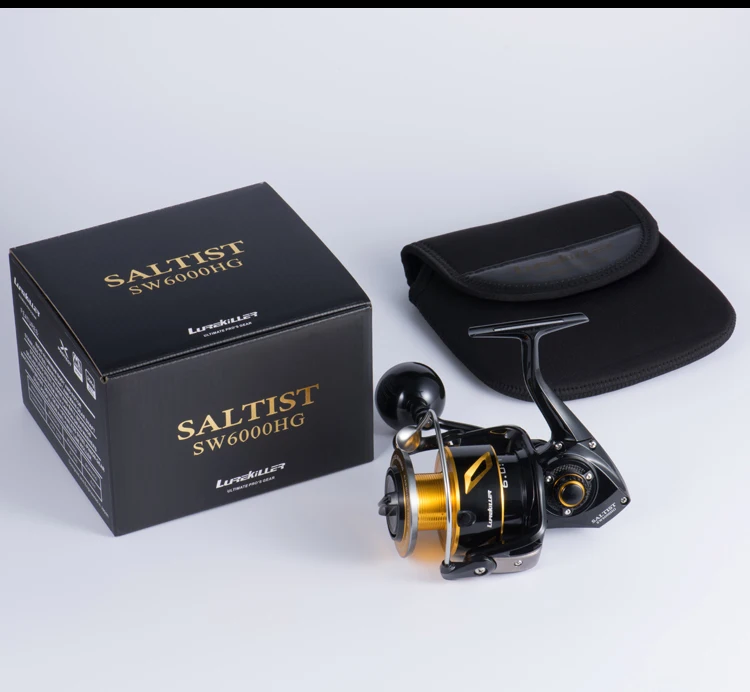 Japan Lurekiller Full Metal Spinning Jigging Saltist Reel SW4000XG Japan Lurekiller Full Metal Spinning Jigging Saltist Reel SW4000XG