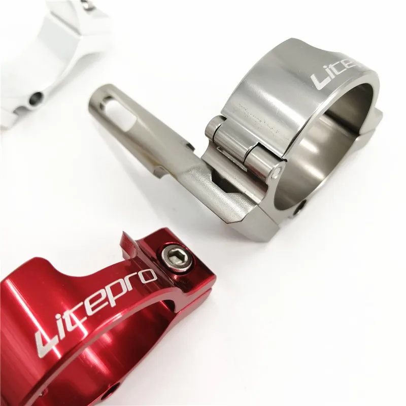 Litepro KC072 KC078 SP8 Front Derailleur Adapter 18 Speed Upgrade Mount Conversion Seat Folding Bike Part