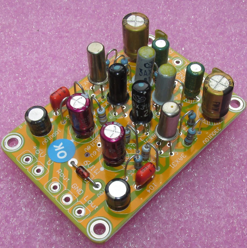 Germanium Tube Headphone Preamplifier Board Preamp Amplifier Stereo Dual Channel