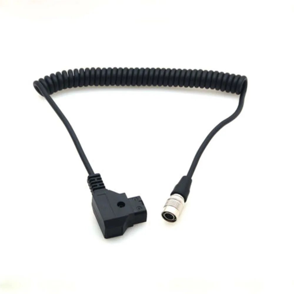 FOTGA D-TAP Hirose 4-Pin Plug Power Cable For Recorder Zoom F8 Sound Devices 688/633