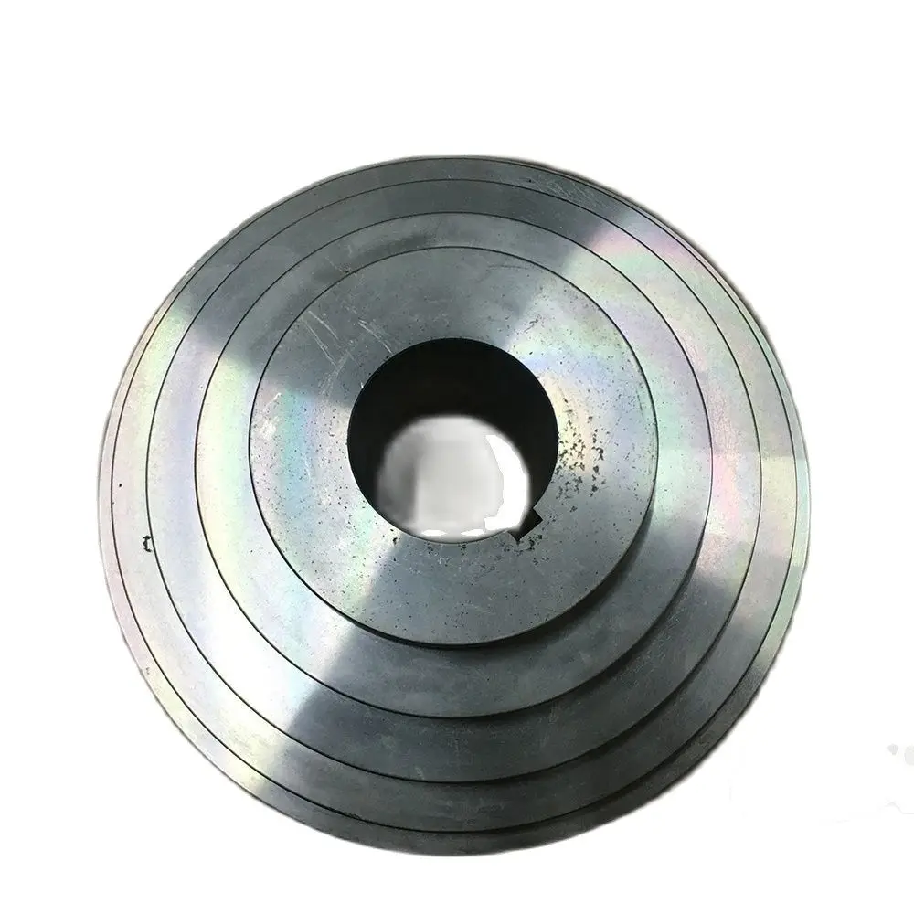 1PC Taiwan Vertical Rocker Step Pulley No. 5 Vertical Steel Head MILL Part Milling Machine Spindle PULLEY 5-Layer Groove