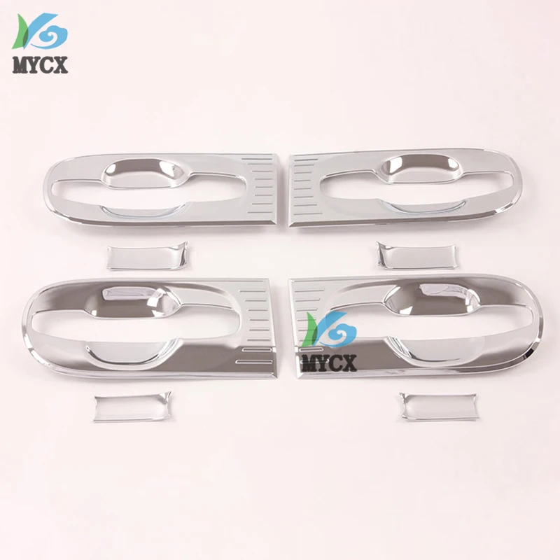 

For Toyota Sienna 2019 2020 Carbon Fiber Door Handle Cover Molding Trim Sticker Protection Cap Exterior Accessories Car Styling