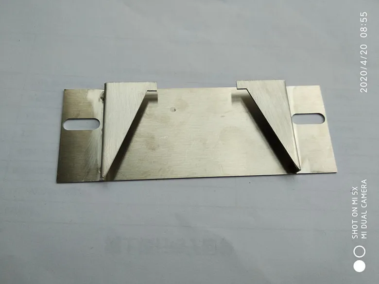 قناع آلة الملحقات ورقة معدنية شفة فوق جسر الأنف دلو أنبوب الأنف خط حافة القرن