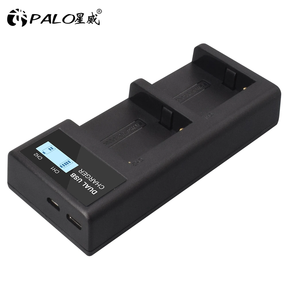 パロNP-F970 np F960 F970 カメラバッテリー 7200mah + 液晶デュアルスロットソニーF930 F950 F770 f570 CCD-RV100