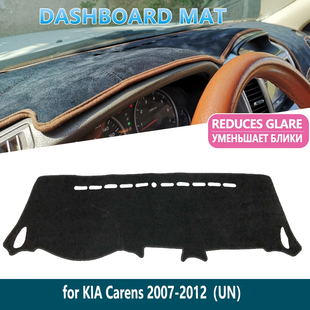 

Для KIA Carens 2007 2008 2009 2010 2011 2012 UN противоскользящий коврик для приборной панели, внутренний солнцезащитный козырек, приборная панель, автомобильные аксессуары