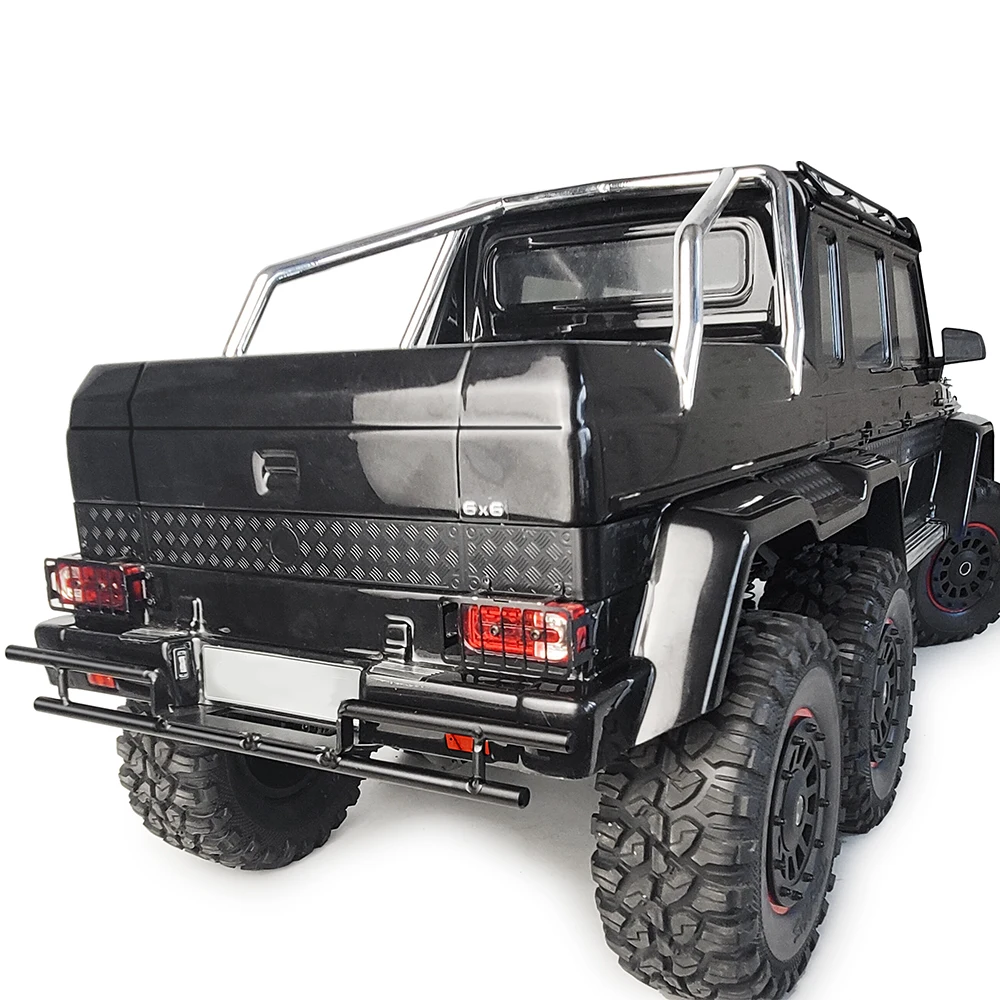 YEAHRUN Tylny zderzak ze stopu metali ze wspornikiem ramy do TRX-4 G500 TRX-6 G63 1/10 RC Crawler Model samochodu Ulepszenia Części