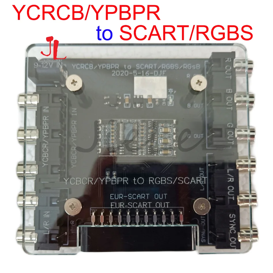 

Support 240P/480i/480P/576i/576P/720P/1080i/1080P Format, YUV To RGBS/SCART Converter That Can Be Used By New and Old Machines