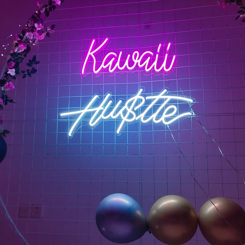 Custom Logo Led Neon Sign Light For Wedding Party Happy Birthday Bedroom Home Bar LED Design Name Personalized Decor Neon Sign