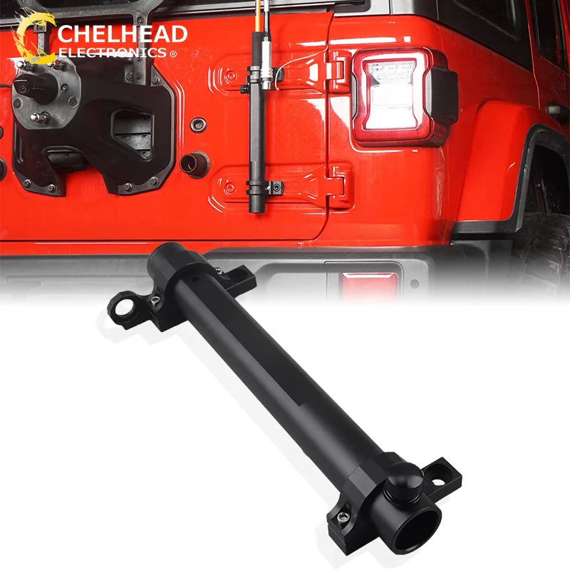 Zawias tylnej klapy Uchwyt masztowy Uchwyt montażowy Maszt flagowy Mocowanie anteny do Jeep Wrangler JK JL Akcesoria