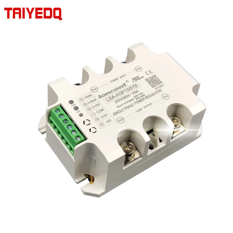 

Single-Phase Fully Isolated AC Voltage Regulating Module SCR Power Regulator Solid State Relay Heater Temperature Adjustment