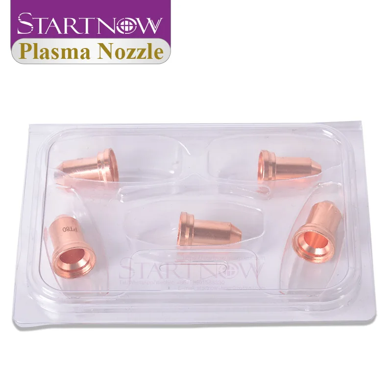 Startwnow – Kit de pièces de consommables, buse de Plasma, électrode de découpe, bouclier de torche de Plasma PT 80 PTM80 PT80, 5 lots/lot