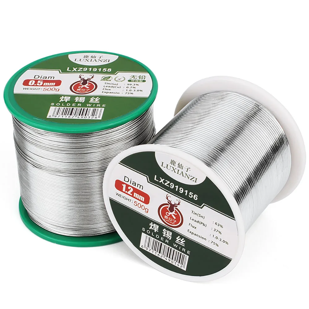 Tidak Perlu Solder Bubuk Pengelasan Mematri Suhu Rendah Solder Batang Solder Kawat Timah Timah Timbal Rosin 0.3/0.4/0.5/0.6/0.8/1.0/1.2Mm