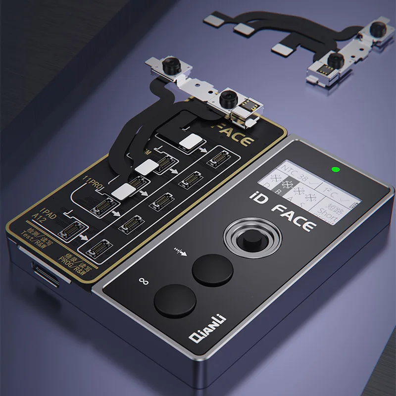 Qianli-detector de ponto de identificação facial para 11, 11pro, promax, x, xs, xsmax, xr, chip, dados de escrita, face id, programador de reparo