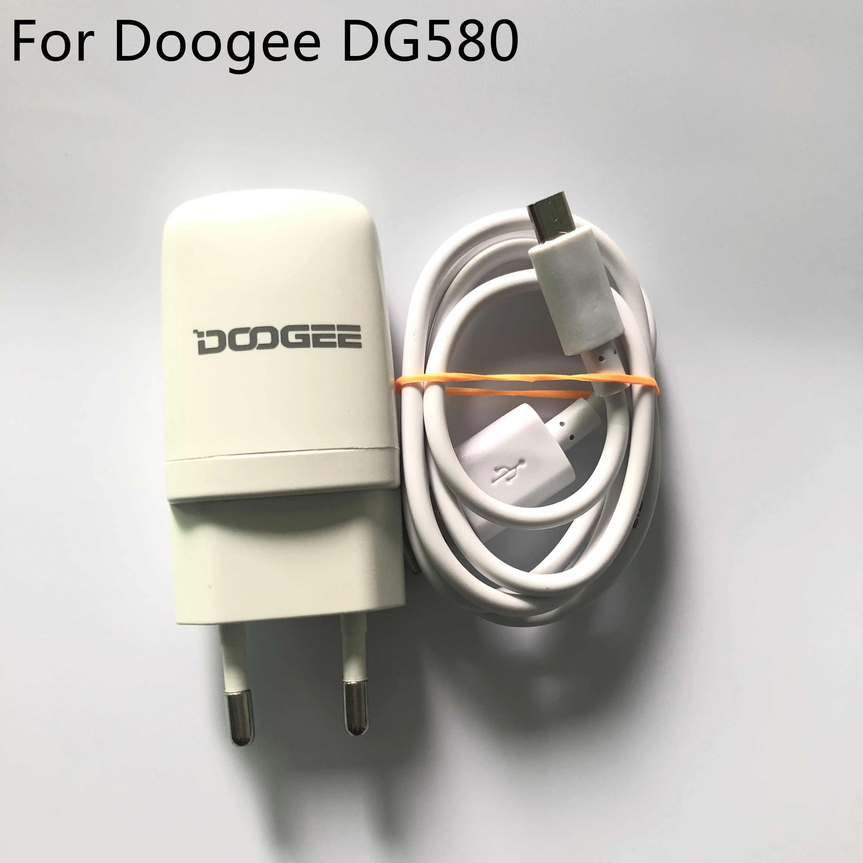 Original Travel Charger + USB Cable USB Line For DOOGEE DG580 5.5