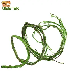 1 Pc Reptile Vine Small Animals Habitat Forest Bend Branch For Lizard Landscape Simulation Plant Rattan Pet Box Decor