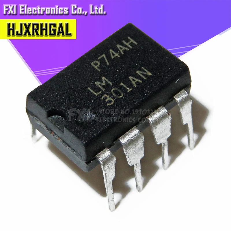 10db LM301AN LM301 DIP8 Acéloz Harcképes Erősítő LM301A Új Eredeti írásmű