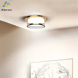 Embedded Porch Corridor Ceiling Lamp Living Room Home Deco LED Crystal Spotlight Bedroom Bathroom Kitchen Ceiling Light Fixtures