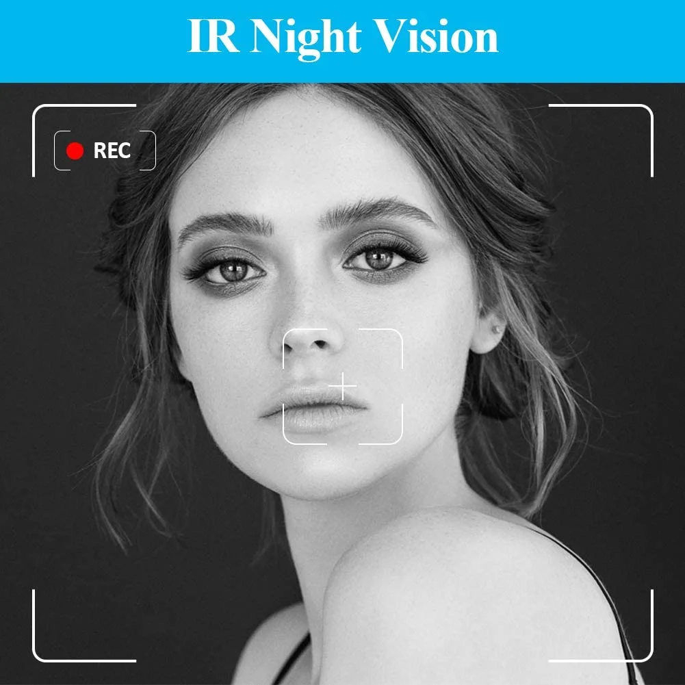 كاميرا فيديو رقمية 4K ، كاميرا فيديو للرؤية الليلية 56MP WiFi مدمجة ، كاميرا فيديو احترافية للبث المباشر