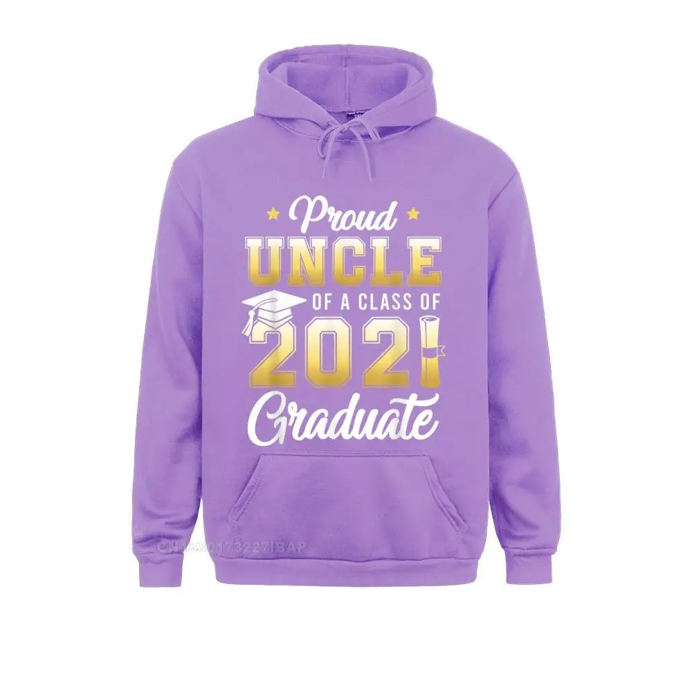 Mens Proud Uncle Of A Class Of Graduate School Hoodie Men Funky Tight Hoodies Father Day Sweatshirts Holiday Long Sleeve Hoods