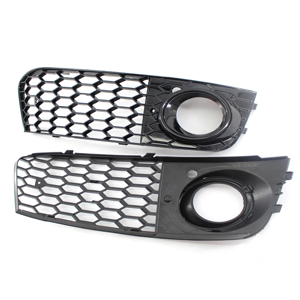 

For Audi A4/A4L B8 2009-2012 Front Car Sticker Styling Detector ABS Cover Trim Front Head Fog Light Lamp Frame