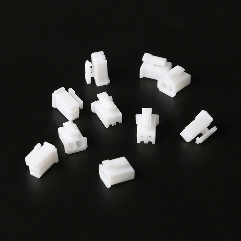 20Pcs XHB2.54 connectors male plug plastic shell Housing with buckle 2.54mm 2P 3 4 5 6 7 8 9 10PIN Insert Shell