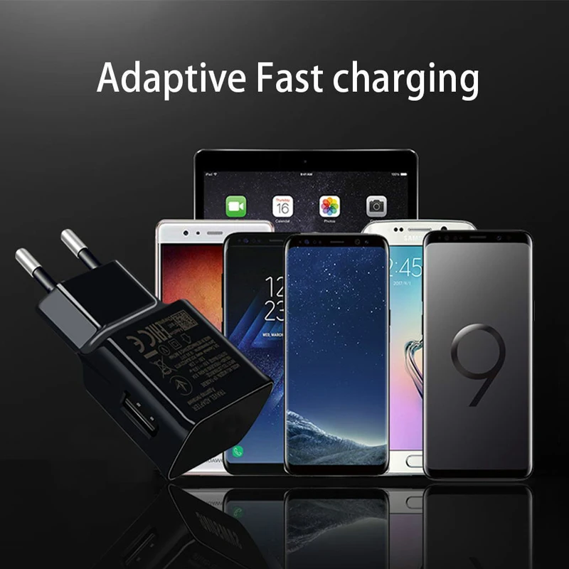 Fast Charger สำหรับ Xiaomi Redmi หมายเหตุ6 5 Pro 4X 5 Plus Adapter สาย Micro USB สำหรับ Samsung A10 a7 2018 M10 EU Wall Charger