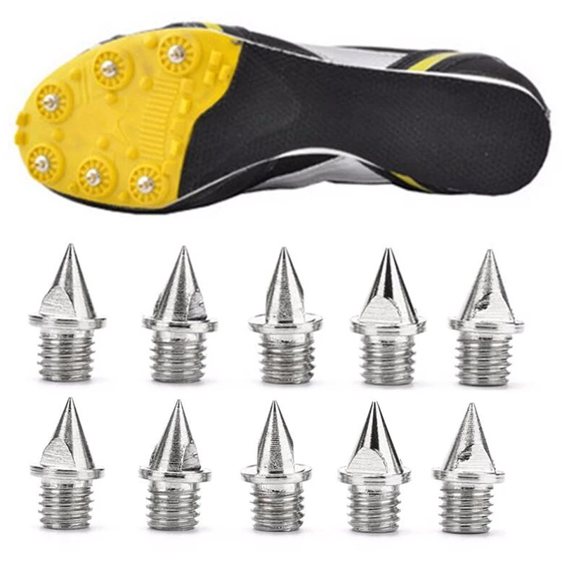 New 120Pcs Spikes Studs Cone Replacement Shoes Spikes for Sports Running Track Shoes Trainers Screwback Gripper 7Mm