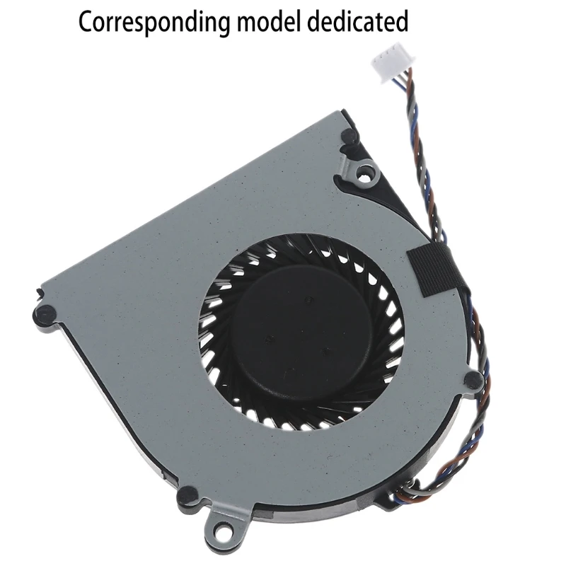 CPU GPU Fan Laptop Cooling Fan DC 5V 0.4A 4-pin for HP 260 G1 G2 DM Laptop Cooler Radiator Part KSB06105HB