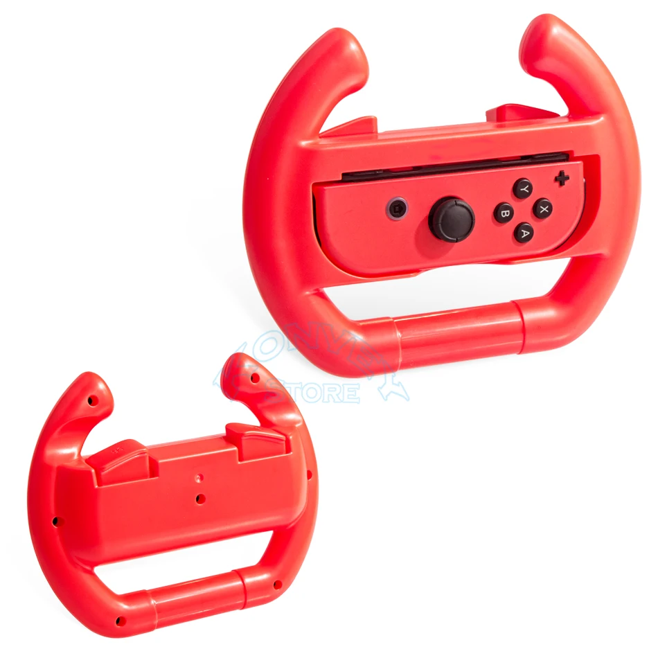 Mando de carreras para Nintendo Switch, soporte de agarre para mando de NS, accesorios de juego, 2 uds.