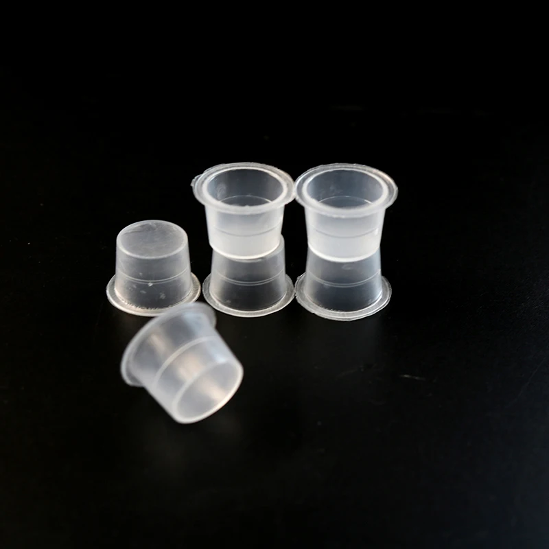 Laboratorium Mini Plastic Beker 100 Delige Set S/M/L Urine Cup Inkt Transparant Container Levert Laboratorium Meten cup Set