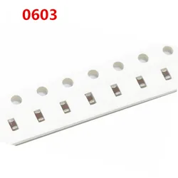 100 Uds 18pF NPO Error 5% 50V 0603 18P SMD Chip de película gruesa condensador cerámica multicapa