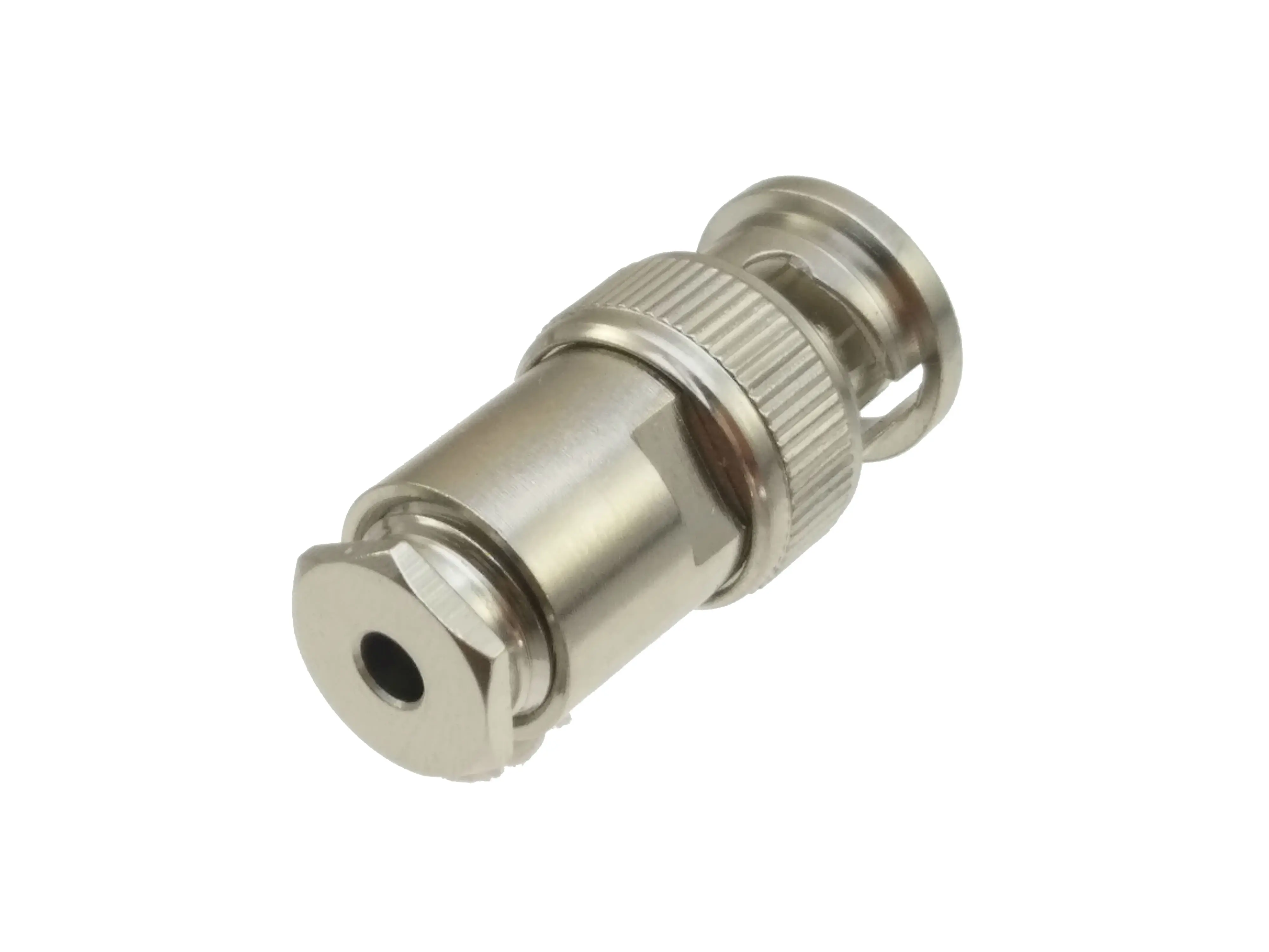 Connector BNC male plug clamp RG174 RG316 LMR100 cable straight