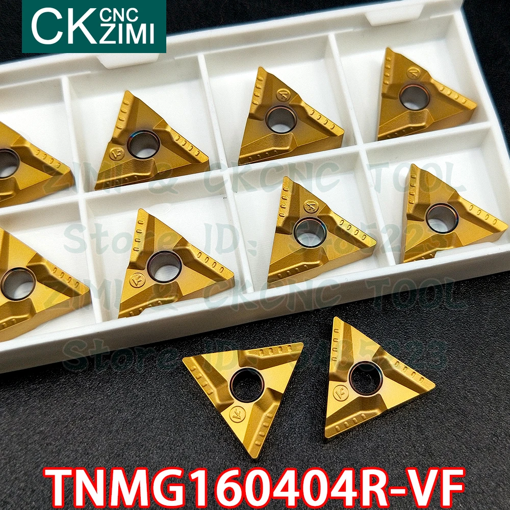 TNMG160404R-VF ZM3100 TNMG 160404R VF Carbide Dạng Tam Giác Làm Khe Miếng Dụng Cụ Kim Loại CNC Tiện Dụng Cụ Quay Rau Cho Thép Không Gỉ