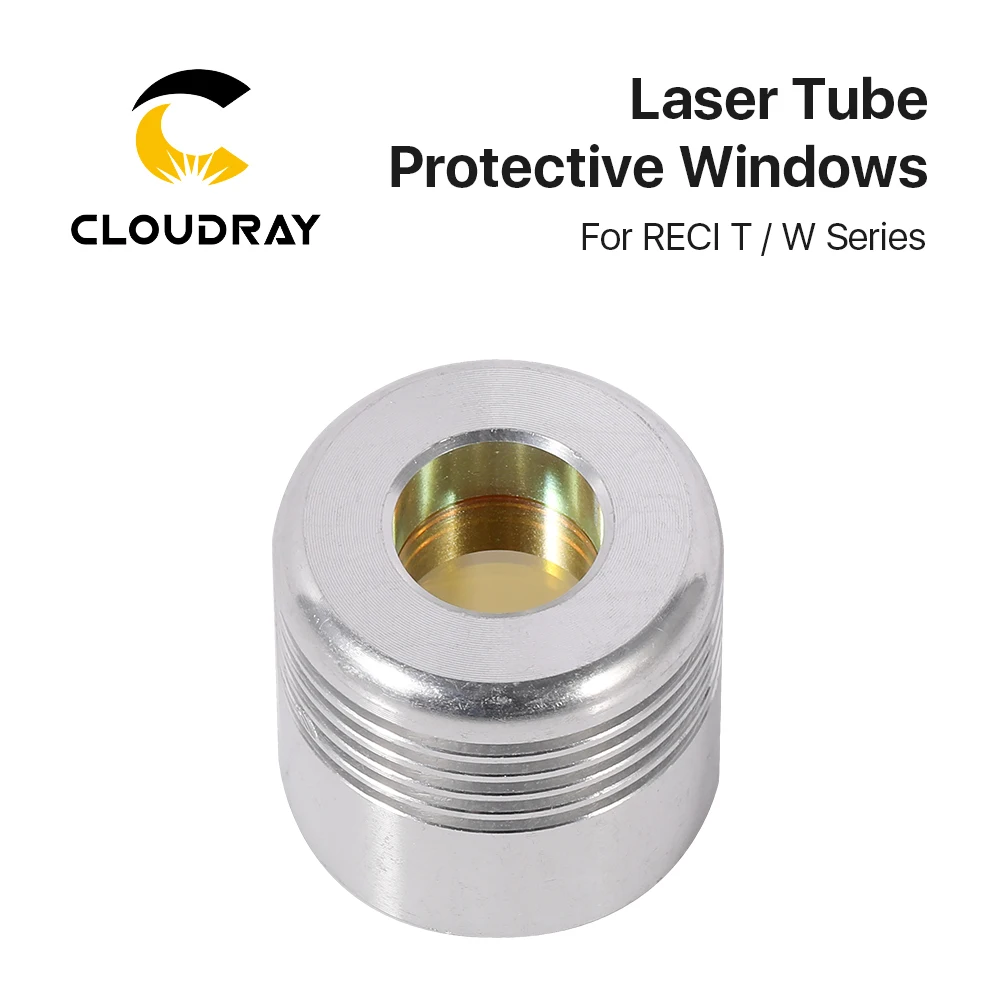 Cloudray Co2 Laser Tube Protective Windows RECI W/T Series Laser Protective Optical Accessories For RECI Series Laser Tube