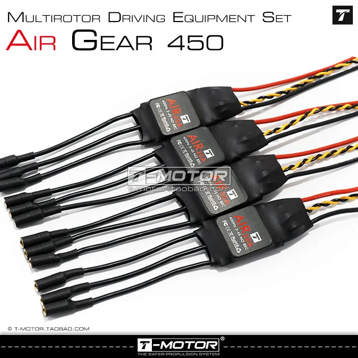 T-Motor Air Gear 350 Power Combo Kit AIR 2213 920KV Motors 9545 Propeller 20A ESC for RC Multicopter