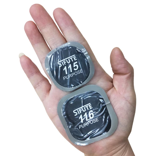 Imagen 1 del producto 40 Uds reparación de pinchazos de neumáticos con cable 45mm 55mm parche de enchufe seta coche Van Quad Trike Kits de reparación de neumáticos sin cámara