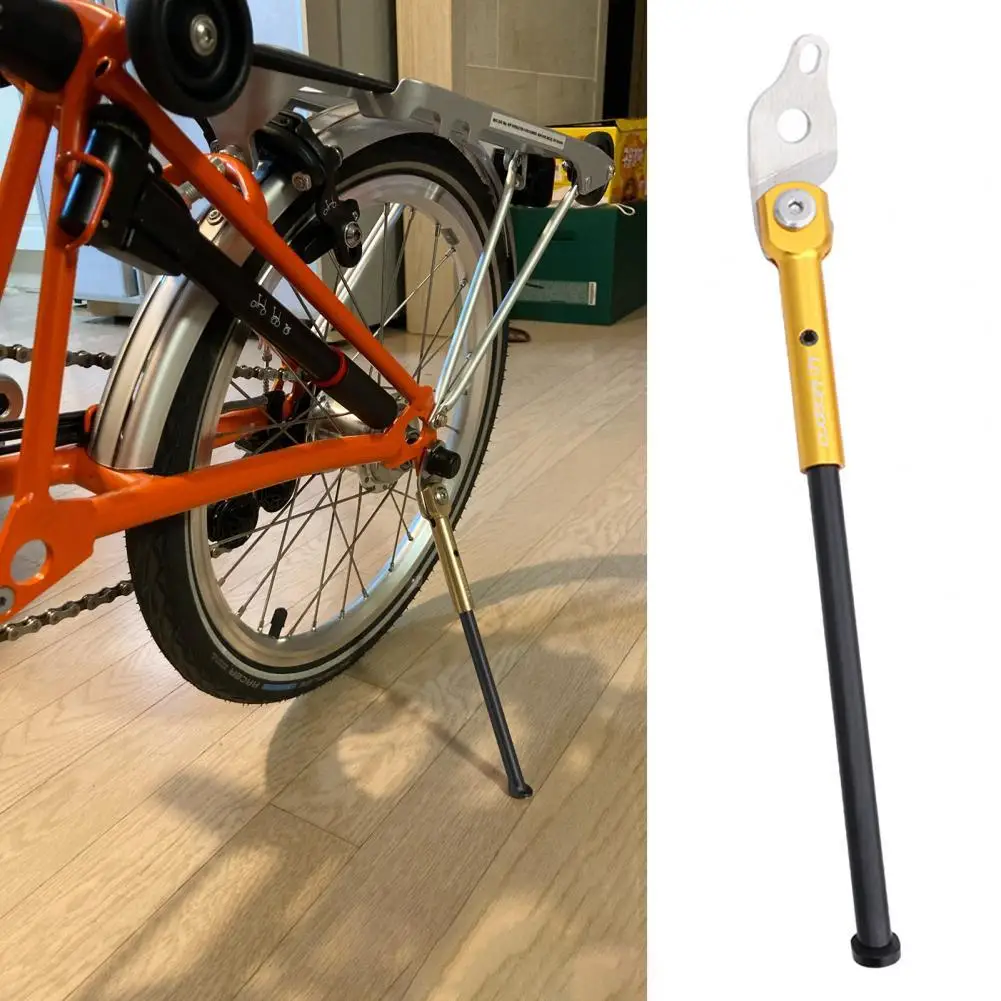 

Lightweight Bicycle Kickstand Wear-resistant Anodic Oxidation Stainless Steel Bike Side Stand Cycling Accessory