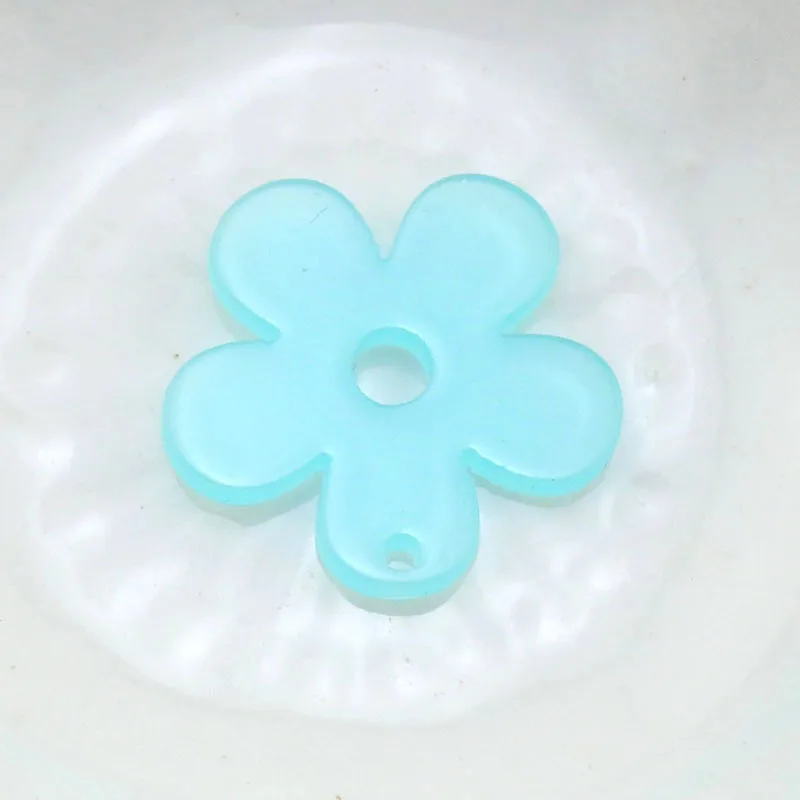 10Pcs Colorful Flower Resin Charms Patch For Jewelry Findings Making Cute lovely Pendant Diy Earing Keychain Accessory P158