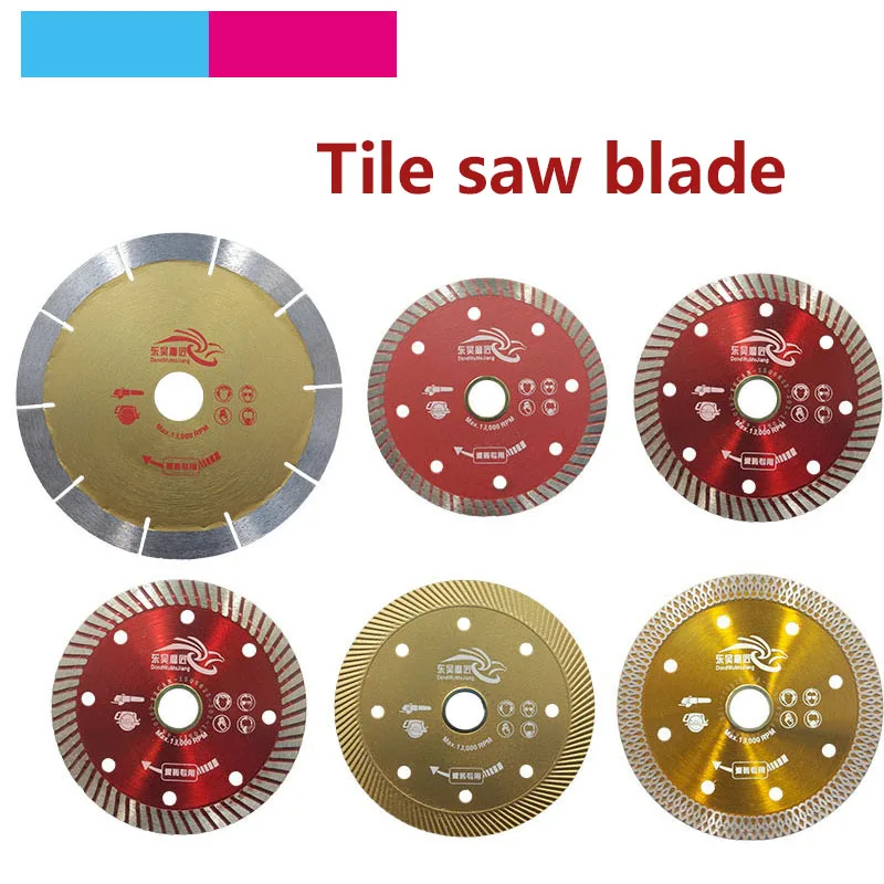 1pcs Diamond Saw Blade 105-130mm Cutting Disc 13000RPM for Marble Tablets Tile Microcrystalline Stone Ceramic Cutting Tools