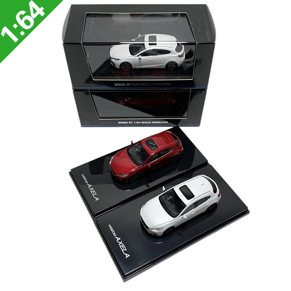 1:64 Mazda MX-5 CX-3 CX-5 AXELA Alloy Car Static Metal Model Vehicles For Collection Friends Children\'s Gifts